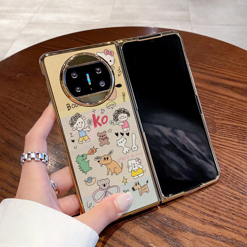 酷件适用华为mate x5手机壳matex3典藏版手机套折叠屏x2翻盖新款硬