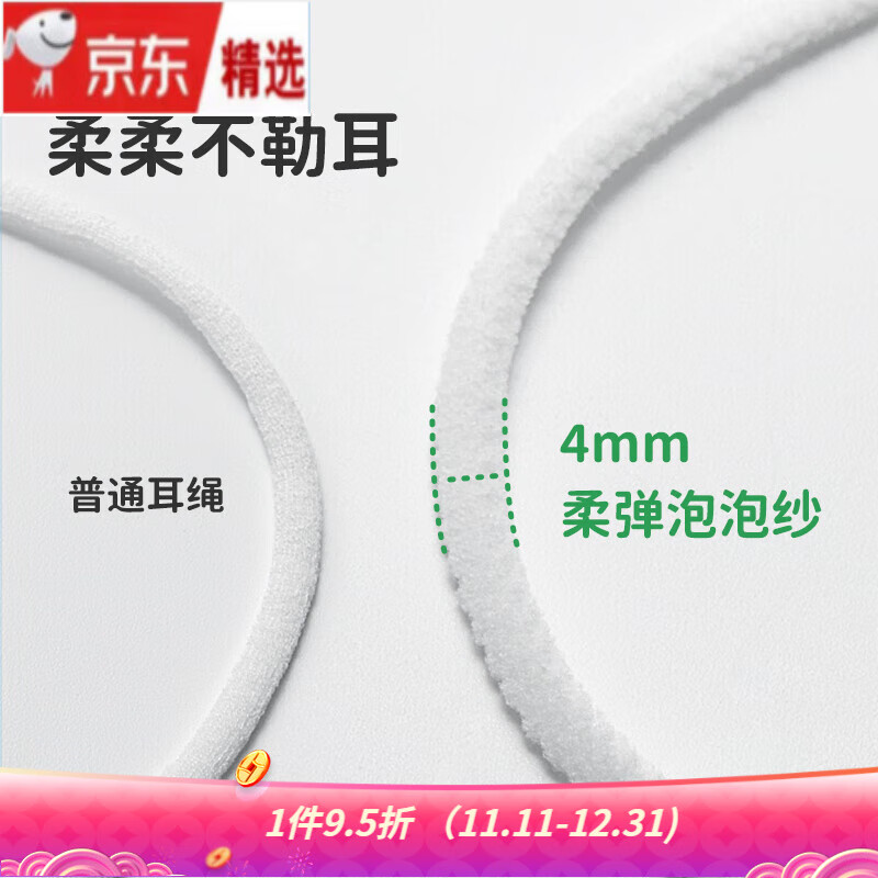 【JD健康】儿童3d立体真人奥特曼柳叶口罩一次性透气专用防护 【1-3岁】德凯奥特曼4只装(2包* 柳叶真人奥特曼