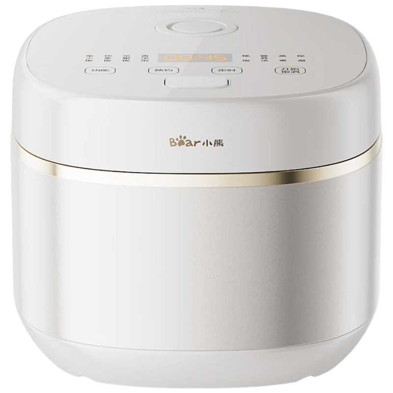 小熊（Bear）电饭煲 0涂层电饭锅 316L不锈钢内胆3升2-5人家用智能微压多功能无涂层电饭煲 DFB-E30V5