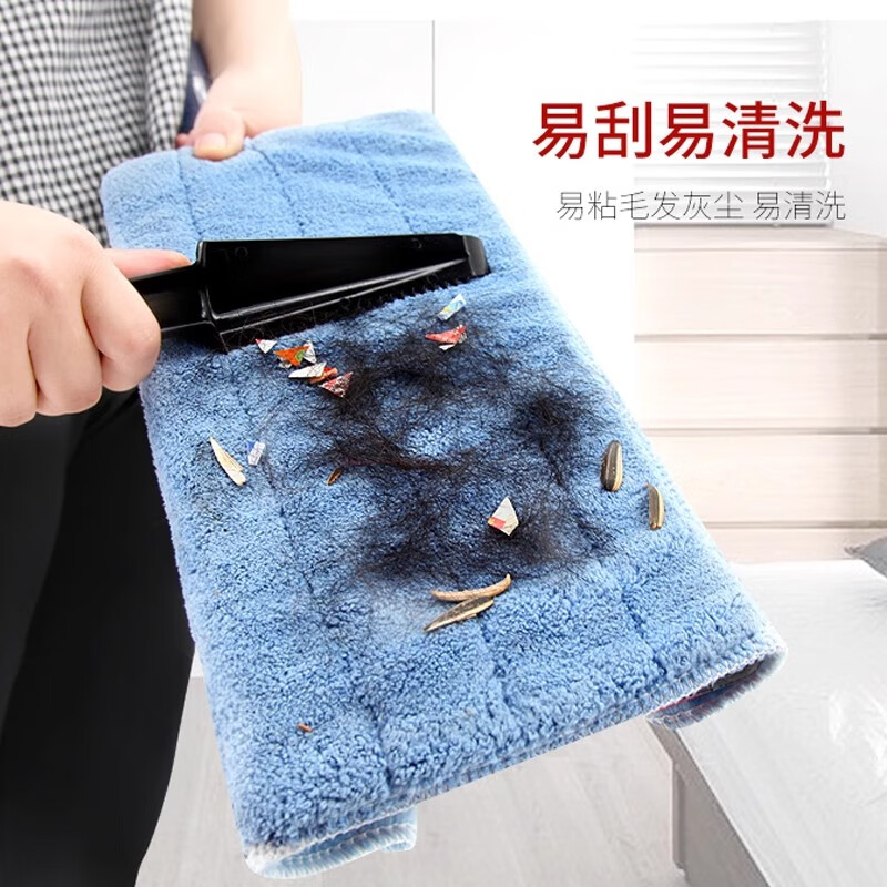 伊司达（EAST）拖把夹板式平板拖把木地板拖布墩布 可夹旧毛巾 一个装