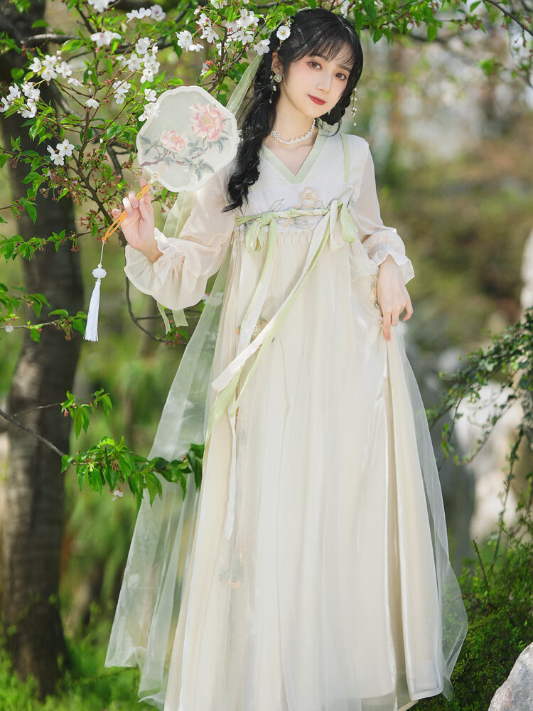 艾莱克优古装服装女仙气飘飘古装女仙气飘飘超仙汉元素日常中国风改良