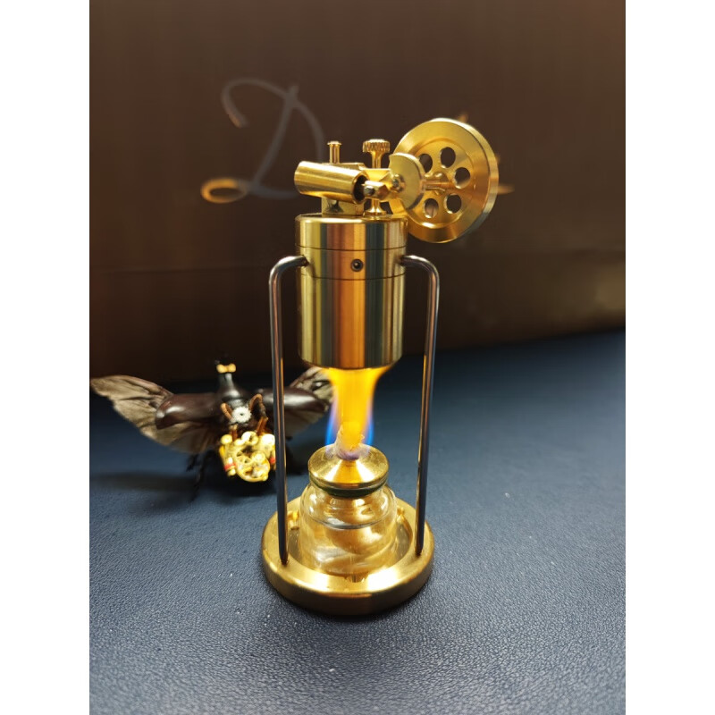 朋克侠蒸汽机斯特林发动机模型发迷你可发动引擎机械生日礼物 常规版