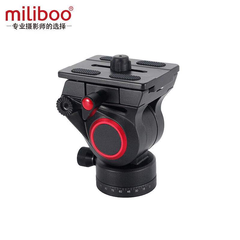 miliboo米泊MYT801 802 803 MUF MUK M3档位可调液压云台MU全景球形云台三脚架独脚架通用 快装板L竖拍板 MUK液压云台(阿卡标准 碗径38mm)