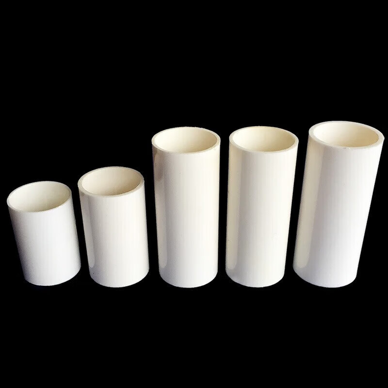 嗣音pvc电工电线管直接直通接头套管16 20 25 32 40加长加厚线管直接