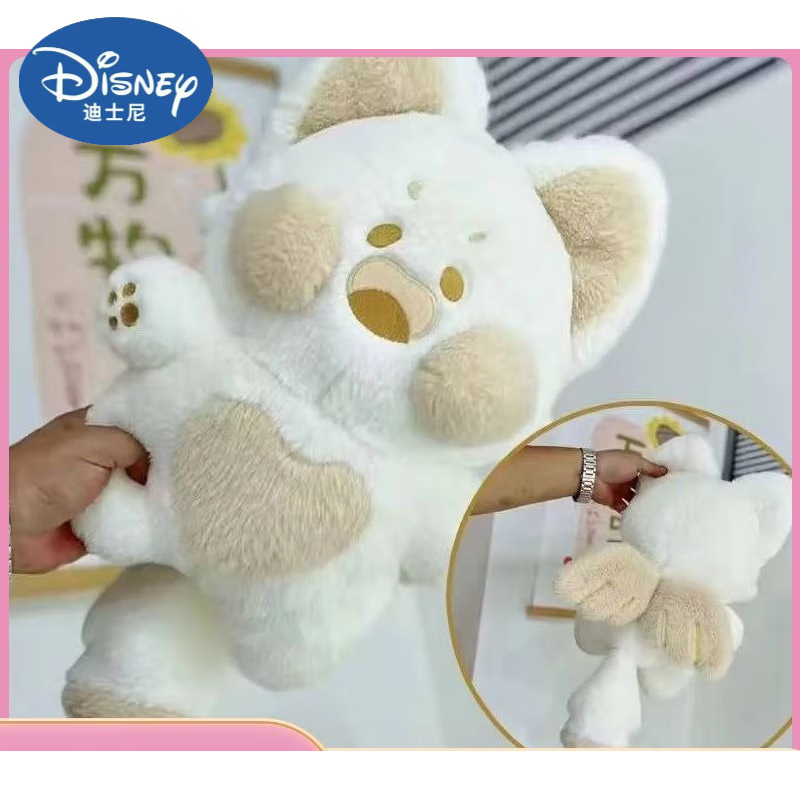 迪士尼（DISNEY）嘟嘟猫玩偶嘟嘟喵毛绒玩具猫咪天使公仔娃娃毛绒 天使嘟嘟喵 50厘米【购物车内下单 优先发货