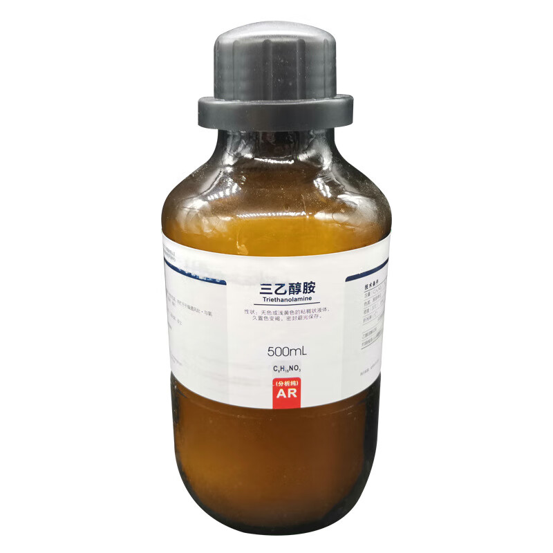枫摇叶三乙醇胺分析纯西陇科学化工三乙醇胺ar实验室试剂 500ml