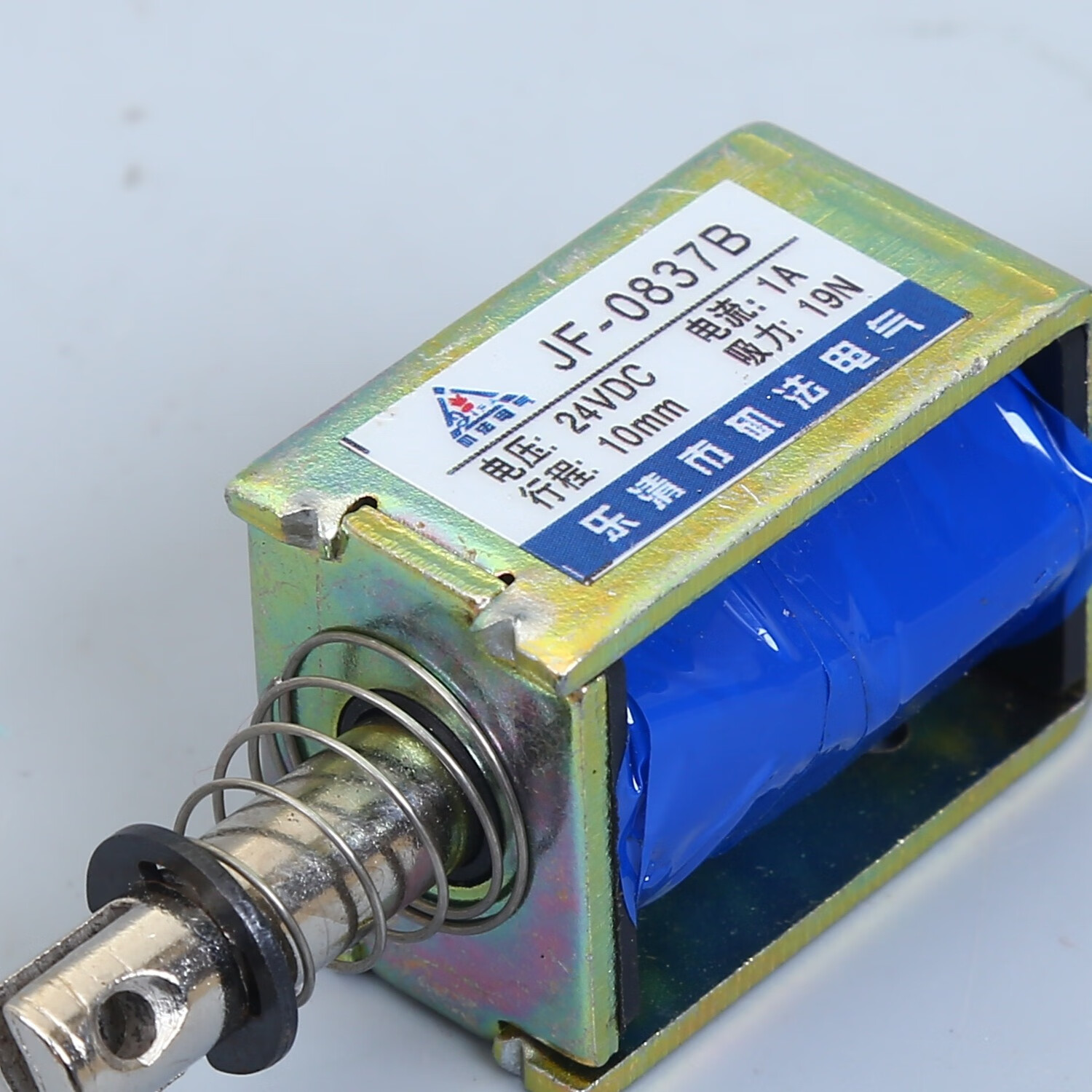 0837b直流电磁铁jf-0837牵引框架式电磁铁12v 24v