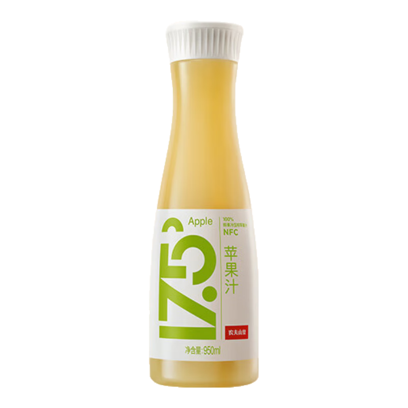 plus��Ա������ȯ:ũ��ɽȪ17.5��NFCƻ��֭ 950ml/ƿ*4��