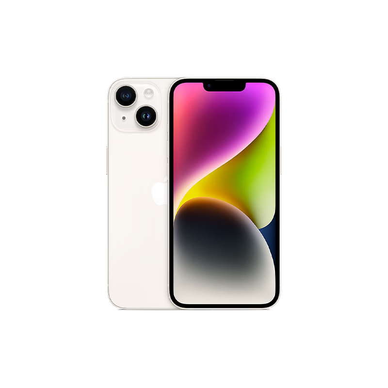 【准新品】Apple iPhone 14 (A2884) 128GB 星光色 支持移动联通电信5G 双卡双待手机