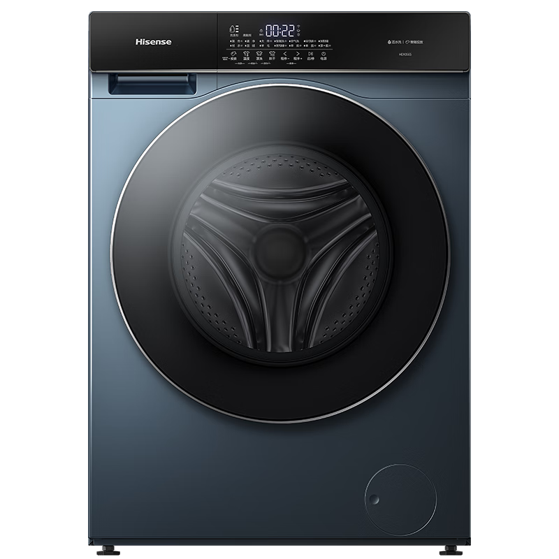 ���ţ�Hisense����Ͳϴ�»�ȫ�Զ� 10����ϴ��һ�� 50cm�������� ��ˮϴ2.0 ��ϴ���� [�ھ�] HD10SE5 �Ծɻ��� ī����