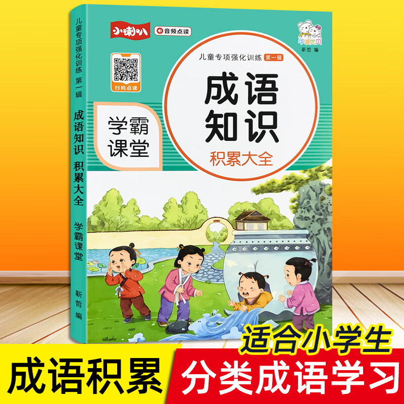 成语知识积累大全训练书小学生版一二三四五六年级四字成语带解释