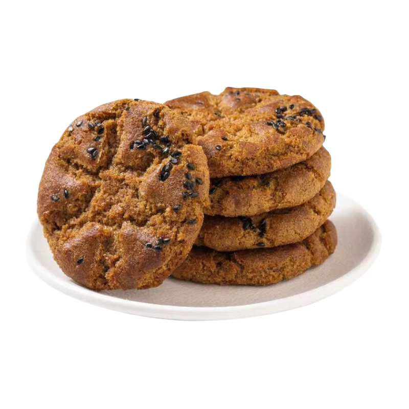 享食兔 五黑桃酥2斤糖尿病人专用无糖精酥粗粮饼干年货糕点老人零食早餐