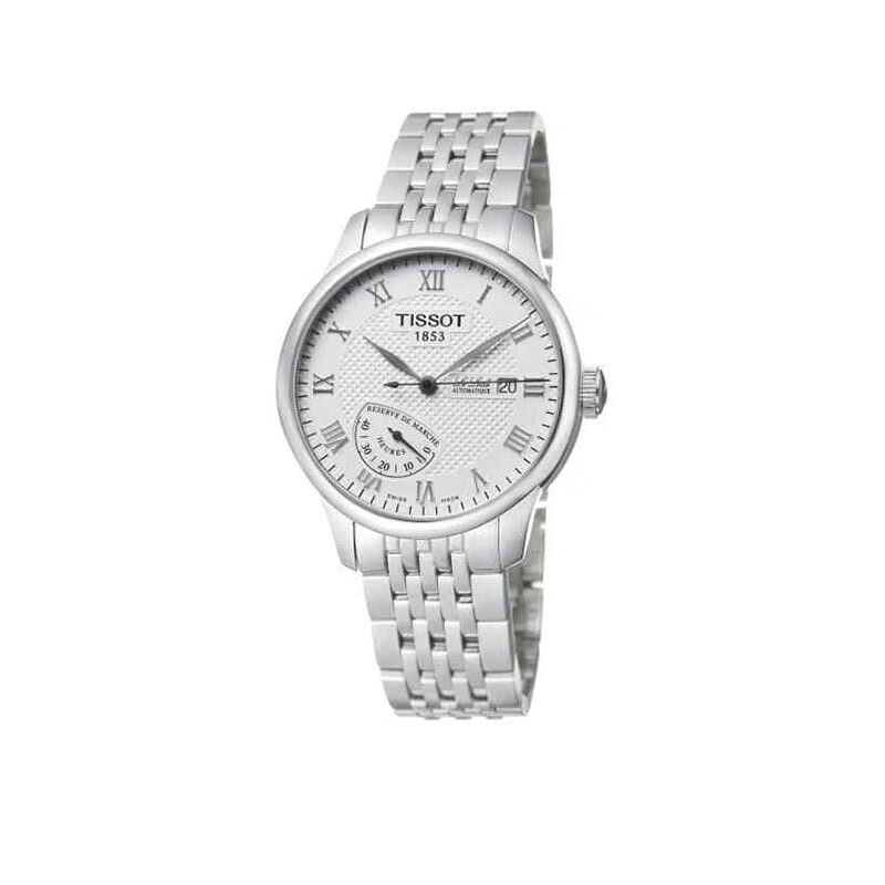 天梭(tissot)男表力洛克系列经典款自动机械休闲防水男表t