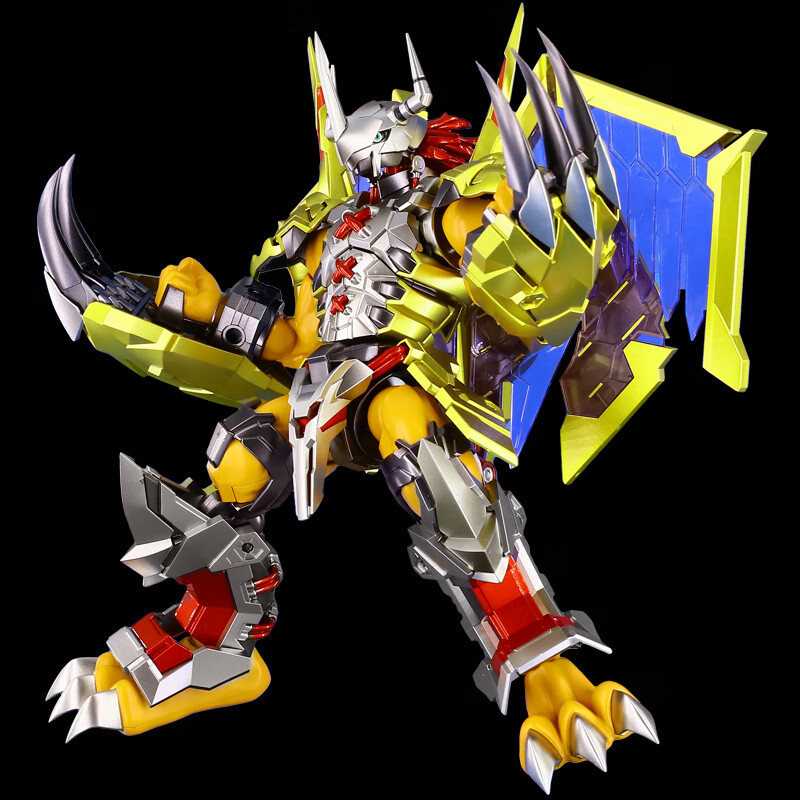 万代(bandai)万代金属色战斗暴龙兽拼装模型千手bandai男孩礼物 金属