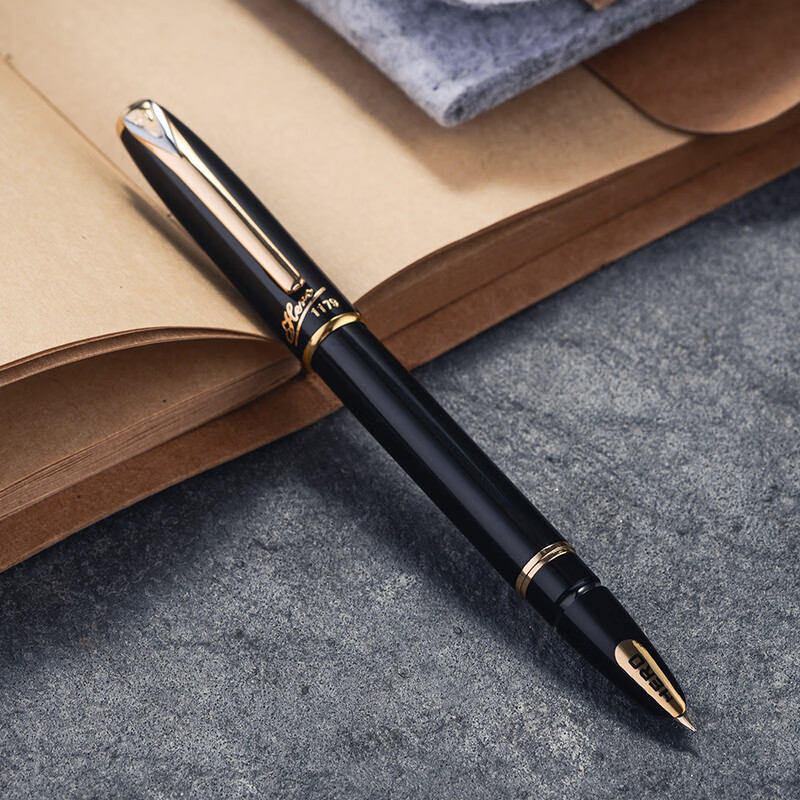 英雄（HERO）【10K金笔】钢笔1179荣威暗尖硬笔书法笔高端商务收藏级钢笔签字笔生日礼物钢笔礼盒可定制 1179荣威10K金笔