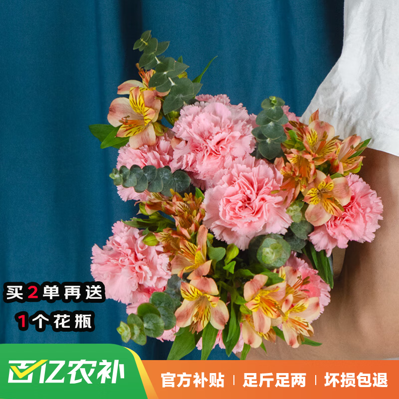 基地直发洋桔梗家庭水养鲜切花全国鲜花斗南直发 紫边桔梗(8-10朵)