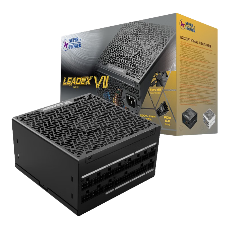  ȫģ ATX3.0Դ LEADEX VII 1000W