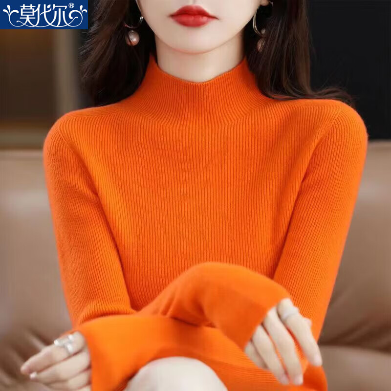 ���ڲ�����Ī����2024�ﶬ��Ŵë���¿�����ʱ�������ٴ������ڴ���ͷ��֯��Ů MX-14-8006_��ɫ XL