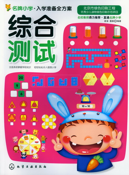 名牌小学入学准备全方案.综合测试 歆音、露霖 编著