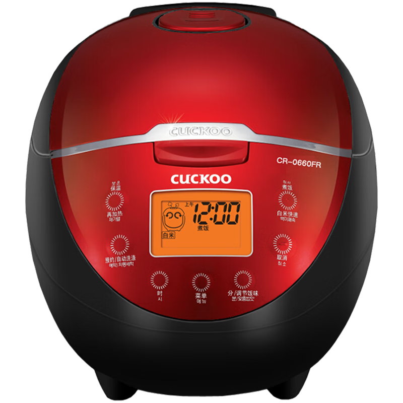 ⣨CUCKOO緹ҺƷԤԼõ緹 ๦ԶϴС͹CR-0660FR CR-0660FR ںɫ 2-6˷ 3L