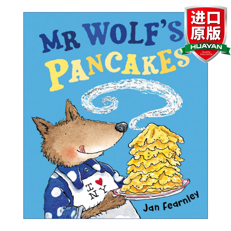 预售  Mr Wolf’s Pancakes 英文原版绘本 狼先生烙饼 Jan Fearnley绘本 英文版 进口英语原版书籍