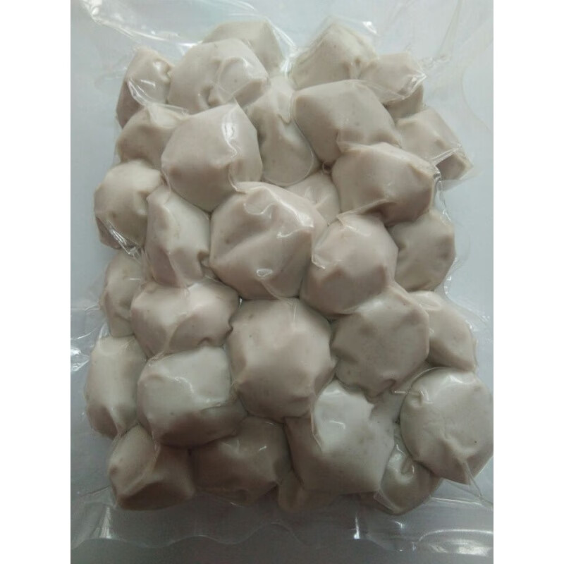 虎钢馋玉林肉蛋 莫记玉林肉丸500g猪肉丸手打肉蛋特色小吃q弹爽口土