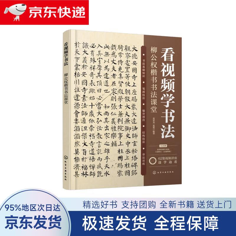 【全新包邮送上门】看视频学书法:柳公权楷书书法课堂(6大专题内容 14