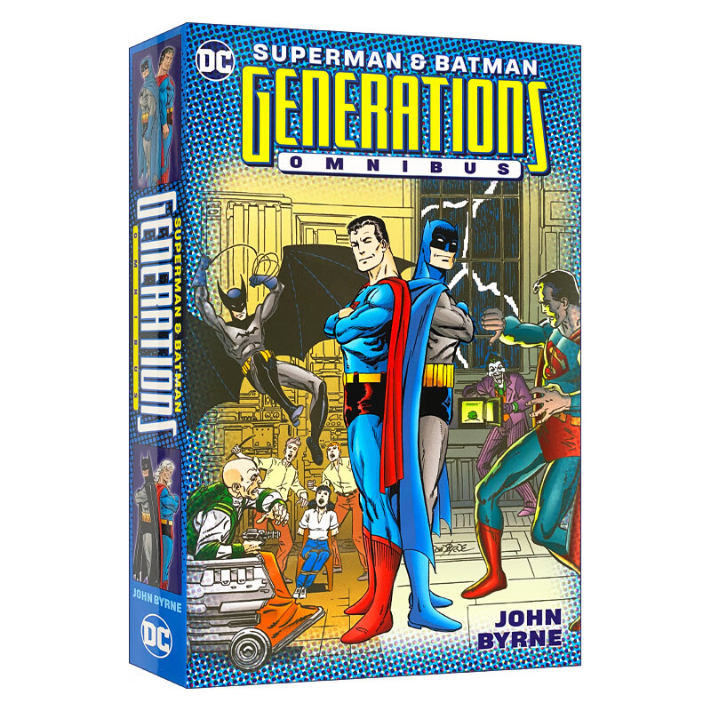 英文原版 超人与蝙蝠侠 精装收藏版  Superman and Batman Generations Omnibus DC漫画 英文版 进口英语原版书籍使用感如何?