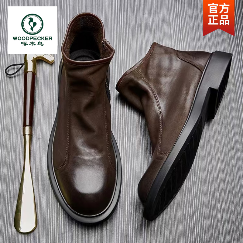 ��ľ���ﶬ����������ѥ��ʿӢ�׷�߰���Ƥѥͷ��ţƤ��ѥ�Ͱ��ж���ѥ ����ɫ(��Ь) 44