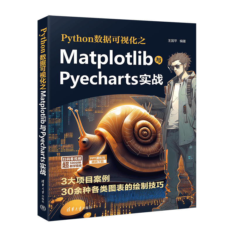 Python数据可视化之Matplotlib与Pyecharts实战封面