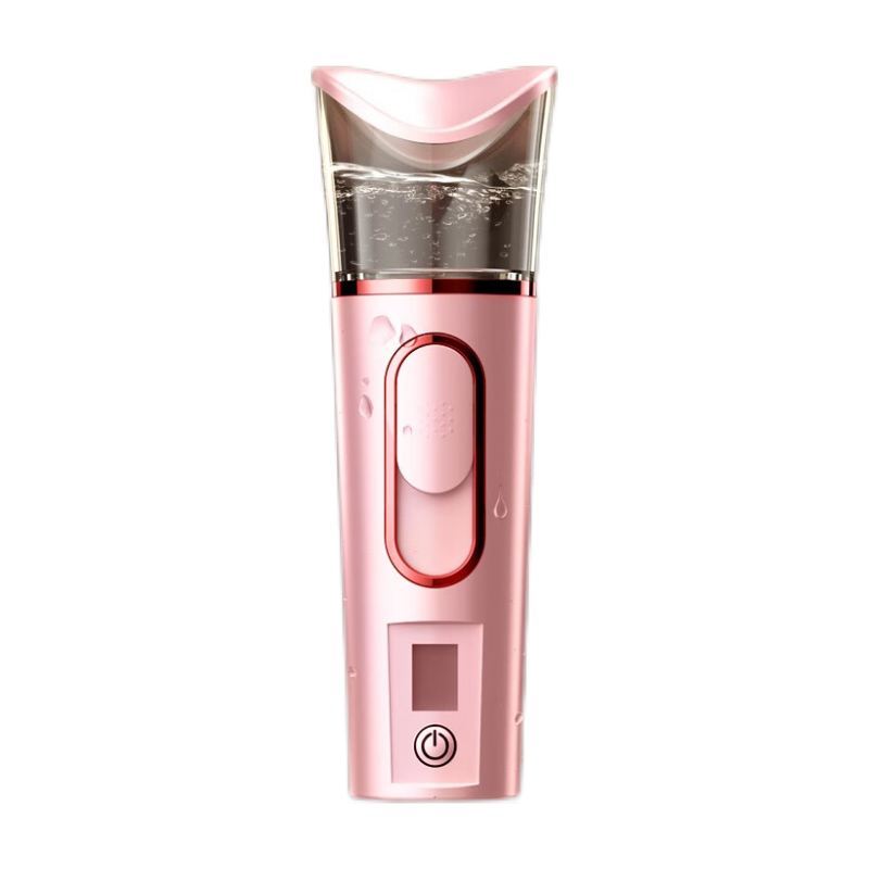 瑪可蓓莉 補水儀納米噴霧器臉部補水儀手持家用冷噴機面部加濕器美容儀 蒸臉儀情人節送女友媽媽禮物送閨蜜  粉色