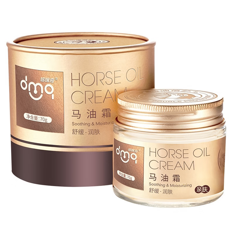 哆咪奇马油霜宝宝霜婴幼儿秋冬擦脸霜滋润保湿润肤乳儿童婴儿马油面霜 哆咪奇马油霜70g/瓶 马油霜1瓶【赠同品护手霜】