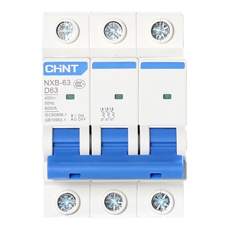 ��̩��CHNT��NXB-63-3P-D63 �������� D�͹��� DZ47������С�Ͷ�·��3P D63 23.55Ԫ(������)