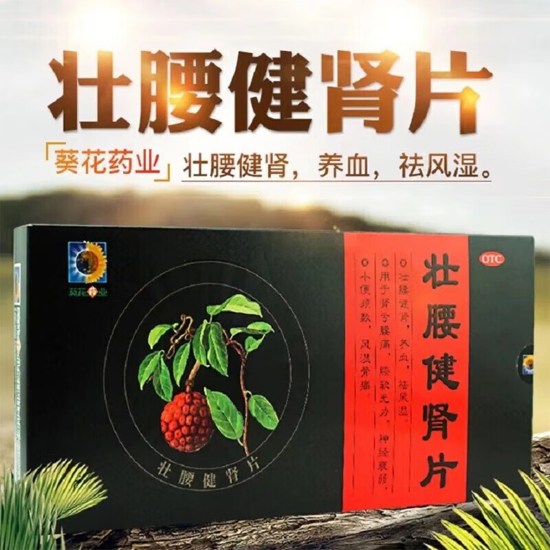 葵花 壮腰健肾片 36片*5瓶 壮腰健肾养血祛风湿肾亏腰痛膝软无力风湿