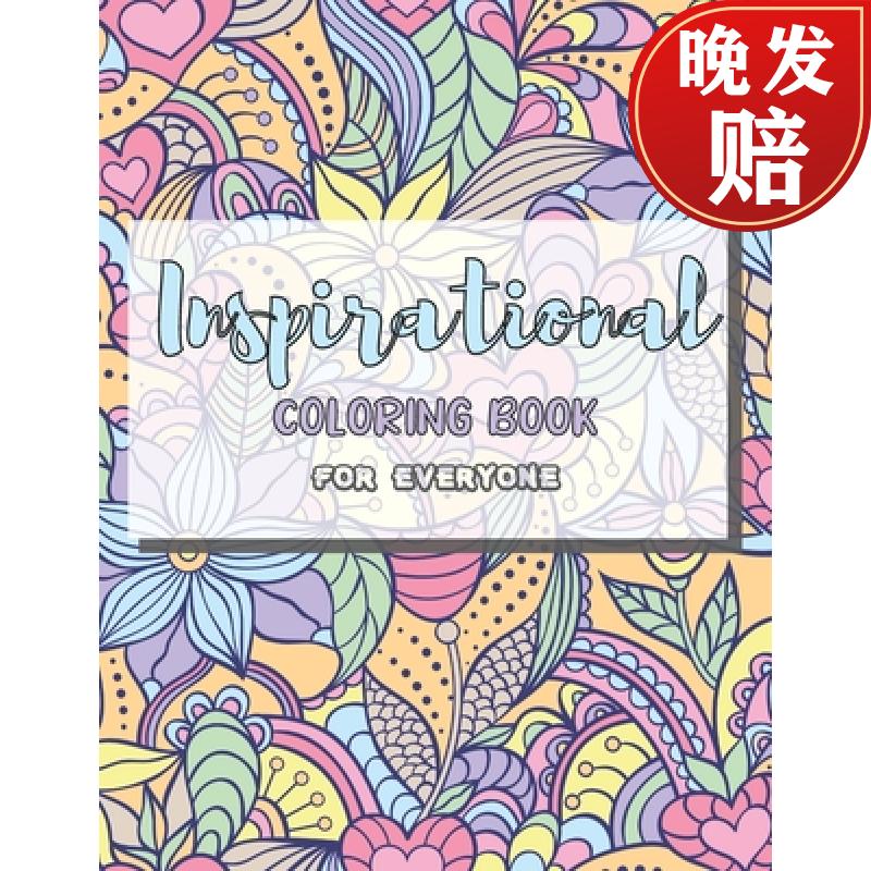 【4周达】inspirational coloring book : for everyone, 50
