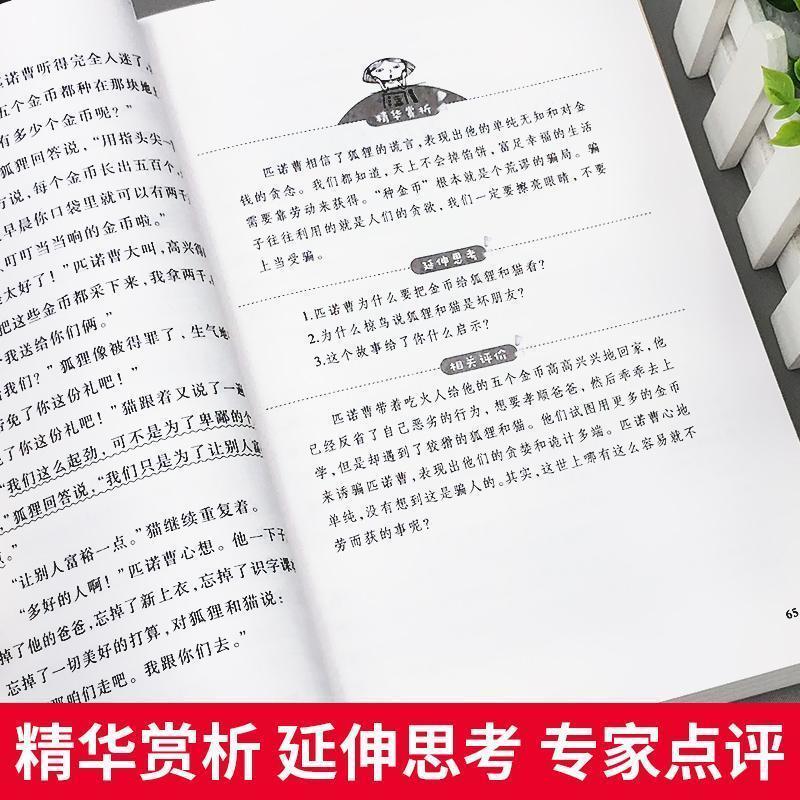 木偶奇遇记正版原版小学生三年级四年级五六年级阅读书籍天地出版 木偶奇遇记 无规格