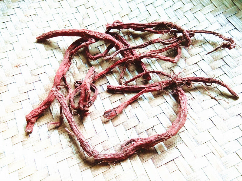 曹记贵州草药野外生丹参根 中药材紫丹参道地原药赤参农家自晒红