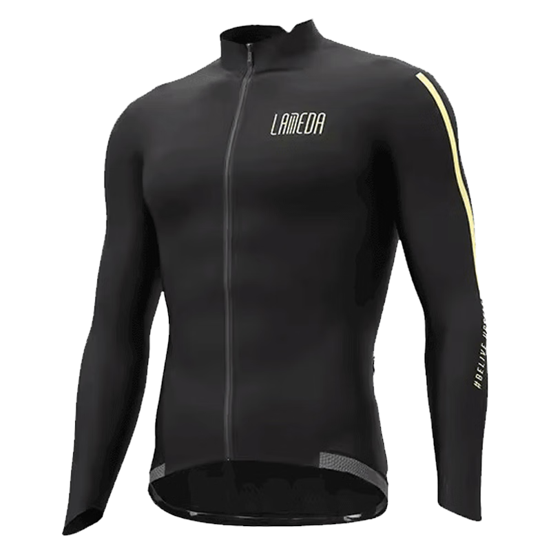 蘭帕達(dá)0~10°秋冬季騎行服男公路車(chē)抓絨防風(fēng)保暖自行車(chē)長(zhǎng)袖外套隨風(fēng)系列 抓絨防風(fēng)外套-隨風(fēng)黑 2XL (80-90kg)