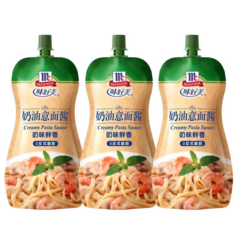 奶油意大利面酱200g*3
