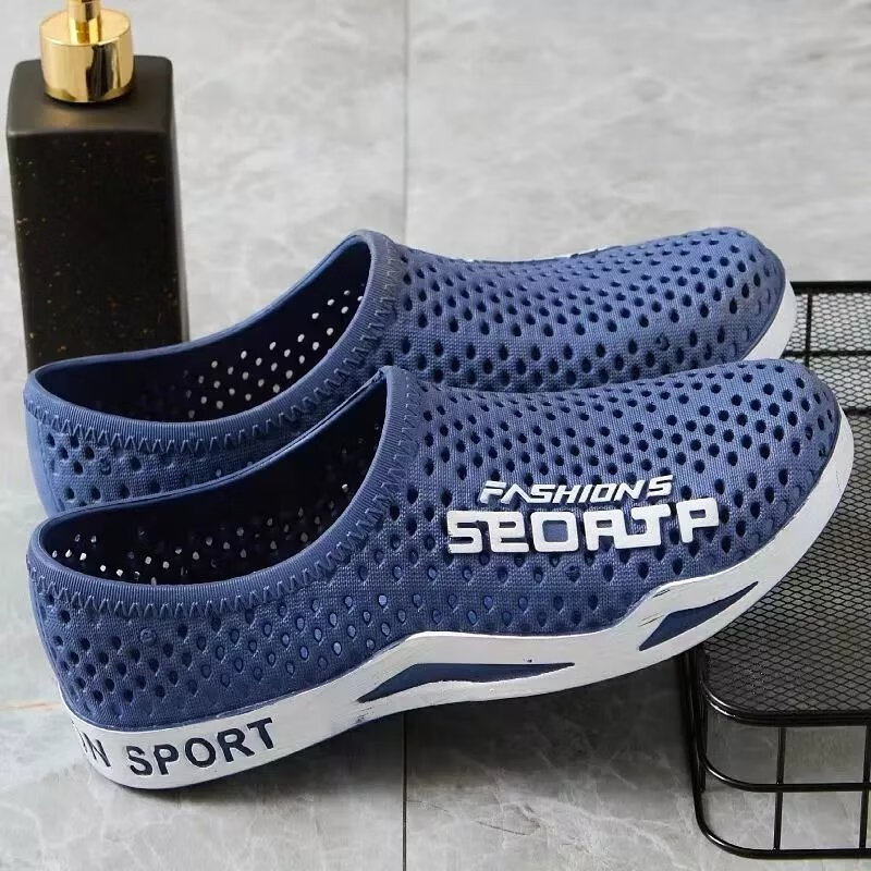 回力瑞夏季洞洞鞋男女情侣凉鞋防滑鞋半拖鞋透气包头鞋凉拖鞋软底沙滩