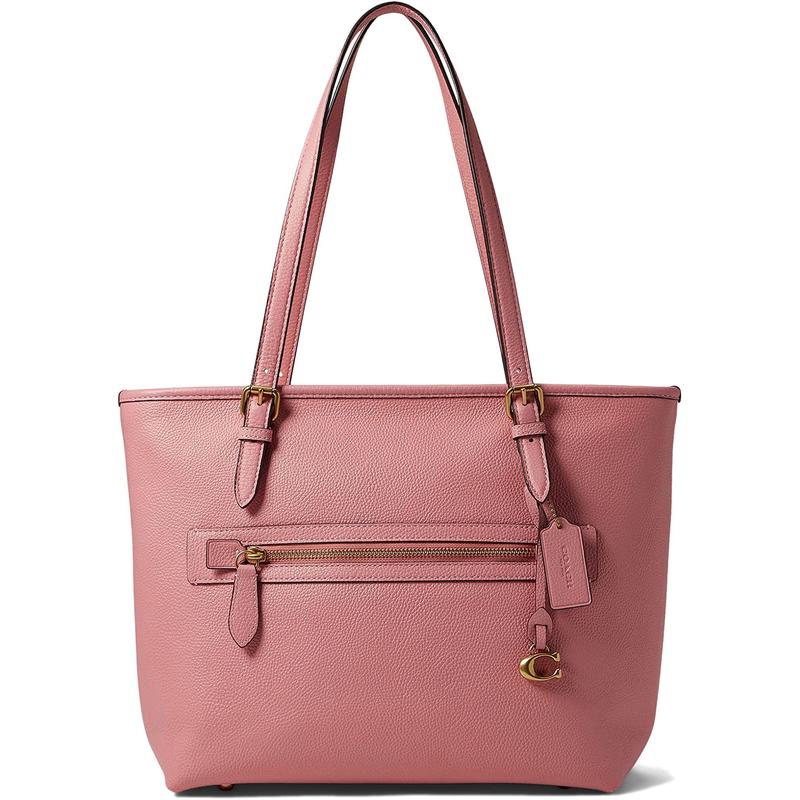 蔻驰(coach)polished pebble leather 女款时尚大容量休闲气质手提包