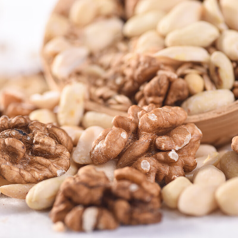 虎钢馋花生核桃豆浆原料包 五谷早餐低温烘焙豆1750g