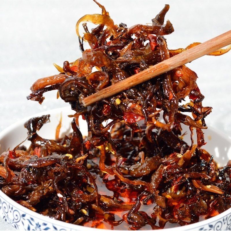 云南特产野生鸡枞菌麻辣下饭菜即食油炸鸡枞菌斤商用蘑菇素香菇 鸡纵