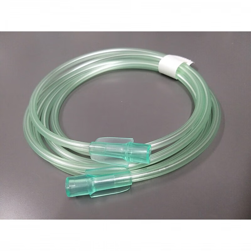 气管切开热湿交换器 带吸氧吸痰口 t形hme 氧气管(长度2