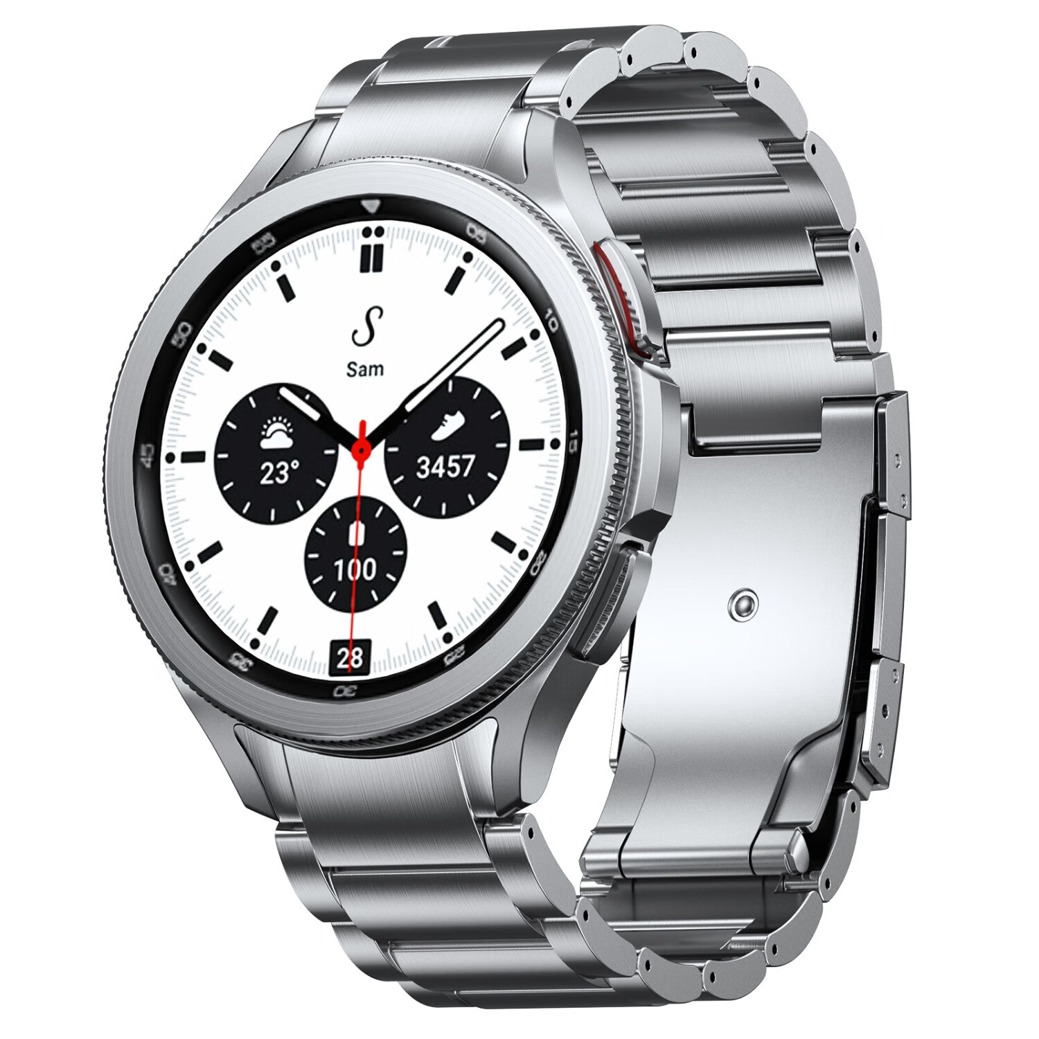ENDUROBAND��������watch6 5/4�����ѺϽ�classic�ֱ�galaxy watch4����ͷ galaxy �ѺϽ���� ��ɫ ���ã����ǡ�40/43/44/45/47mm������