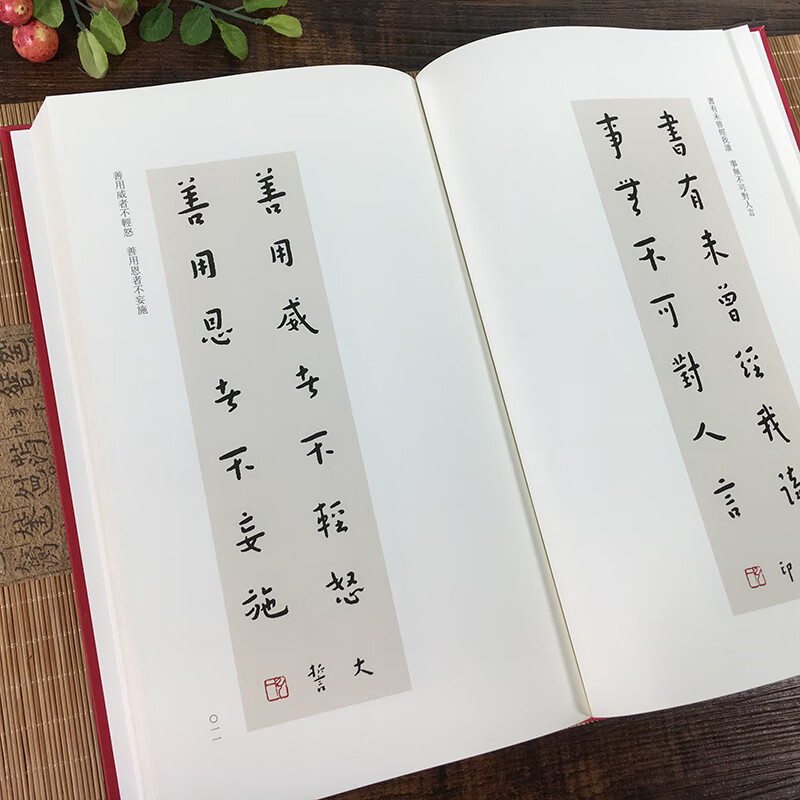 弘一大师手书百联 弘一法师李叔同华严集联三百嘉言100联句 毛笔书法初学者入门习字帖书法爱好者碑帖临摹收藏鉴赏 西泠印社出版社