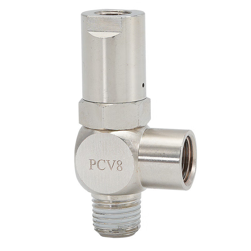 诱导止回阀气动快插逆止阀pcv08空气pcv06 pcv10f气控单向阀pcv15 无