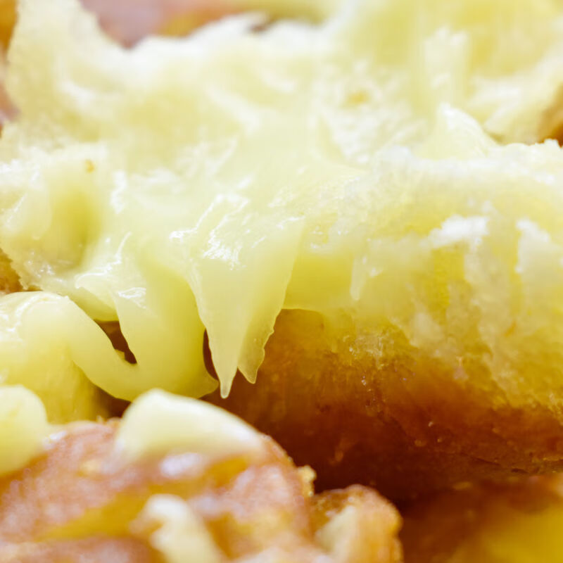 德祥隆酸奶榴莲爆浆麻花夹心馅松软味美馅手工手撕网红面包糕点 1kg