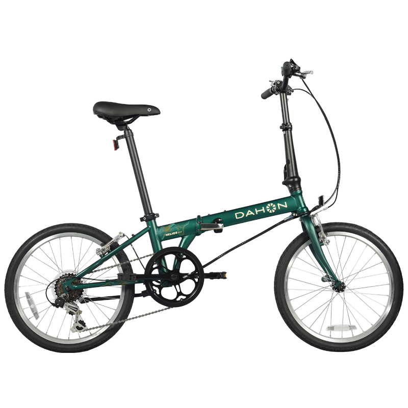大行（DAHON）D6经典折叠自行车20英寸6速折叠车成人男女士学生折叠单车KBC061 墨绿色