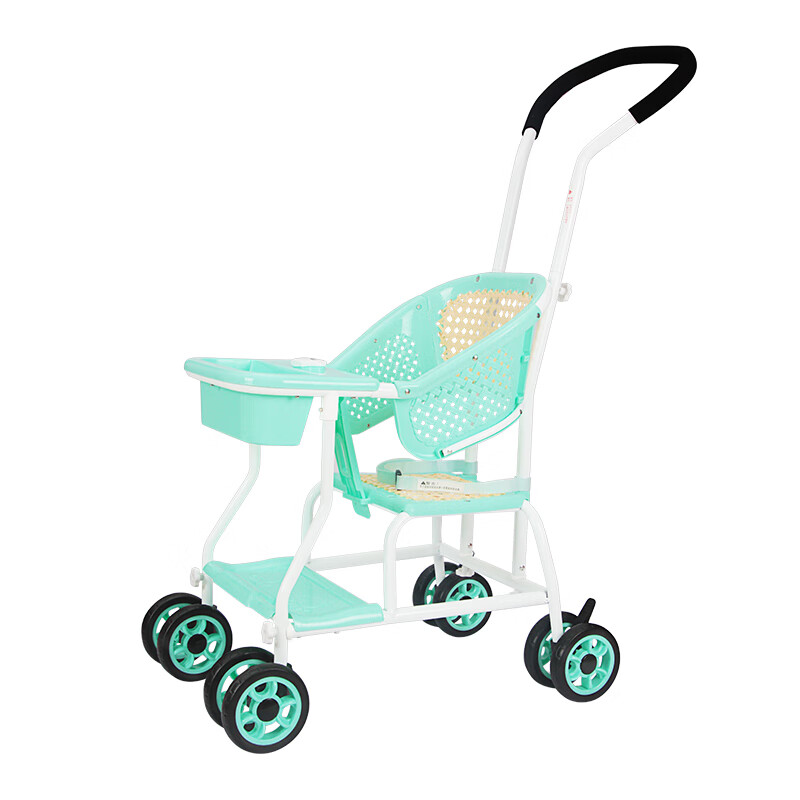 外婆桥藤椅真竹藤婴儿推车坐式儿童仿藤车夏季腾编轻便宝宝手推车 816